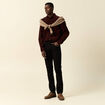 Jeans straight denim noir homme