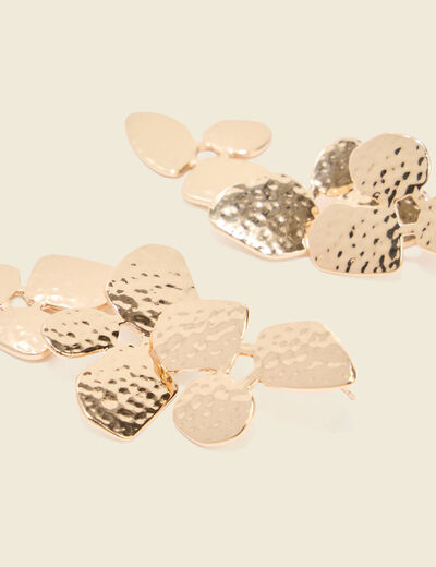 Boucles d'oreilles couleur or femme