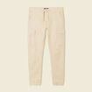 Pantalon battle bas resserré beige homme