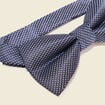 Noeud de papillon bleu marine homme
