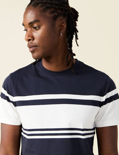 T-shirt éco-responsable ecru homme