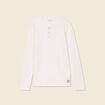 T-shirt manches longues ecru homme