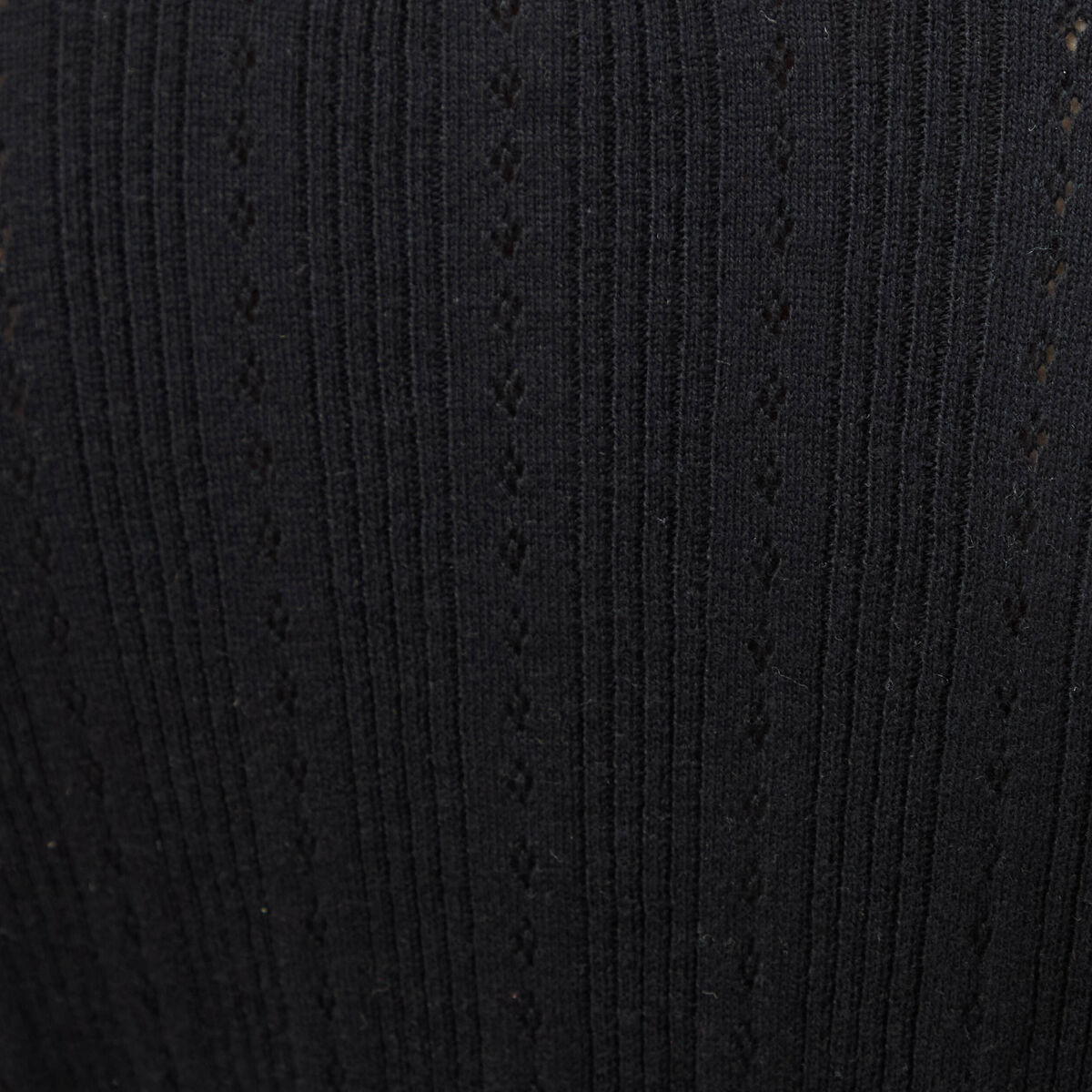 Gilet manches coude col rond noir femme
