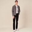 Jeans straight 5 poches denim noir homme