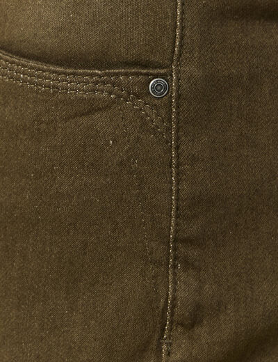 Jeans straight homme used L34 taupe homme