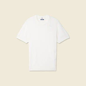 T-shirt manches courtes blanc homme