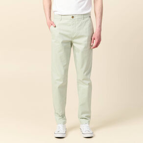 Pantalon slim Instinct chino vert clair homme