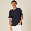 T-shirt manches courtes bleu marine homme