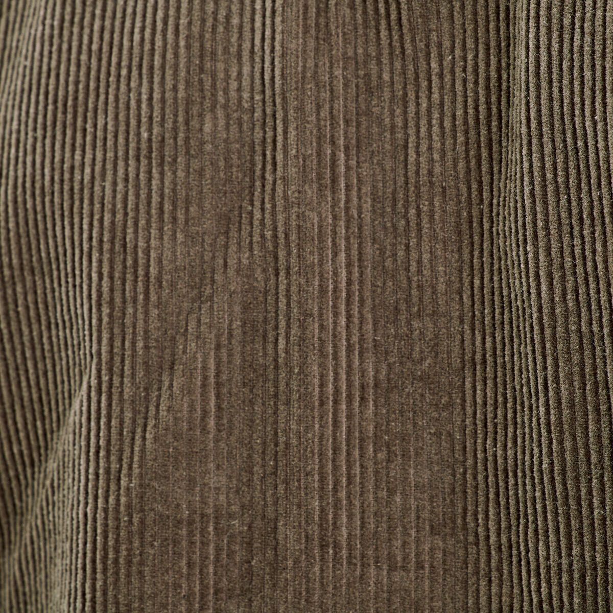 Surchemise manches longues taupe homme