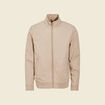 Blouson droit zipp&eacute; sable homme