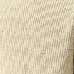 Pull droit manches longues beige homme