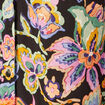 Chemise manches longues multicolore femme