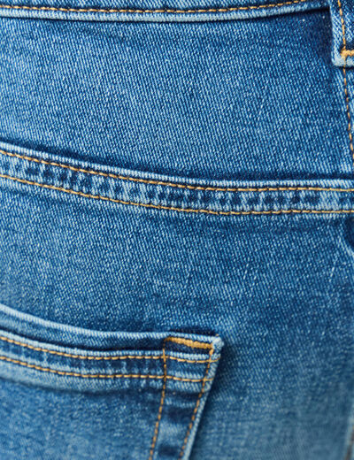 Jeans slim 5 poches longueur 32 denim stone homme