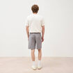 Bermuda gris fonc&eacute; homme