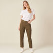Pantalon cargo vert kaki femme