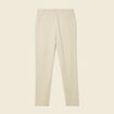 Pantalon jogger élastiqué vert kaki homme