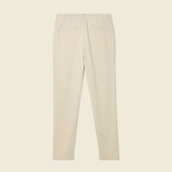 Pantalon jogger élastiqué vert kaki homme