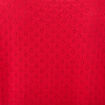Pull col rond manches courtes rouge fonc&eacute; femme