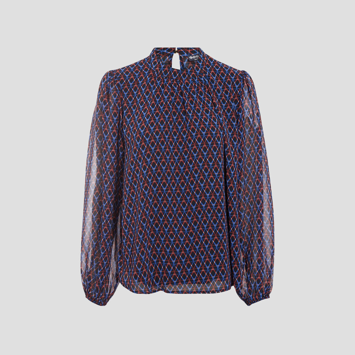 Blouse manches longues noir femme