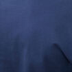 Polo cintr&eacute; en coton manches courtes bleu marine homme