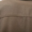 Surchemise manches longues taupe homme