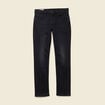 Jeans straight 5 poches denim noir homme