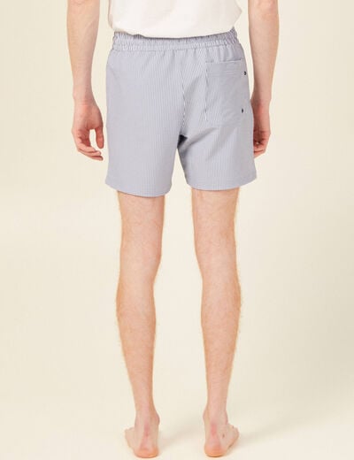 Short de bain bleu foncé homme