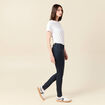 Pantalon Audrey - skinny push up bleu marine femme