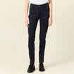 Pantalon Audrey - skinny push up bleu marine femme