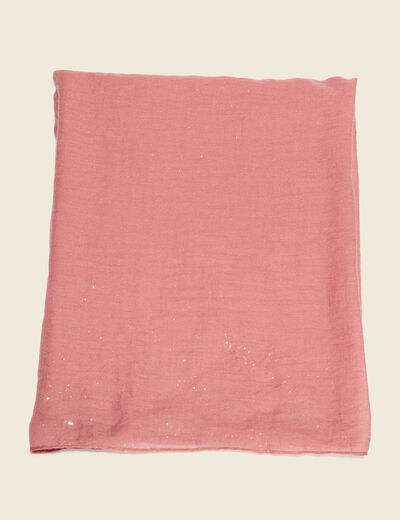 Foulard mauve femme