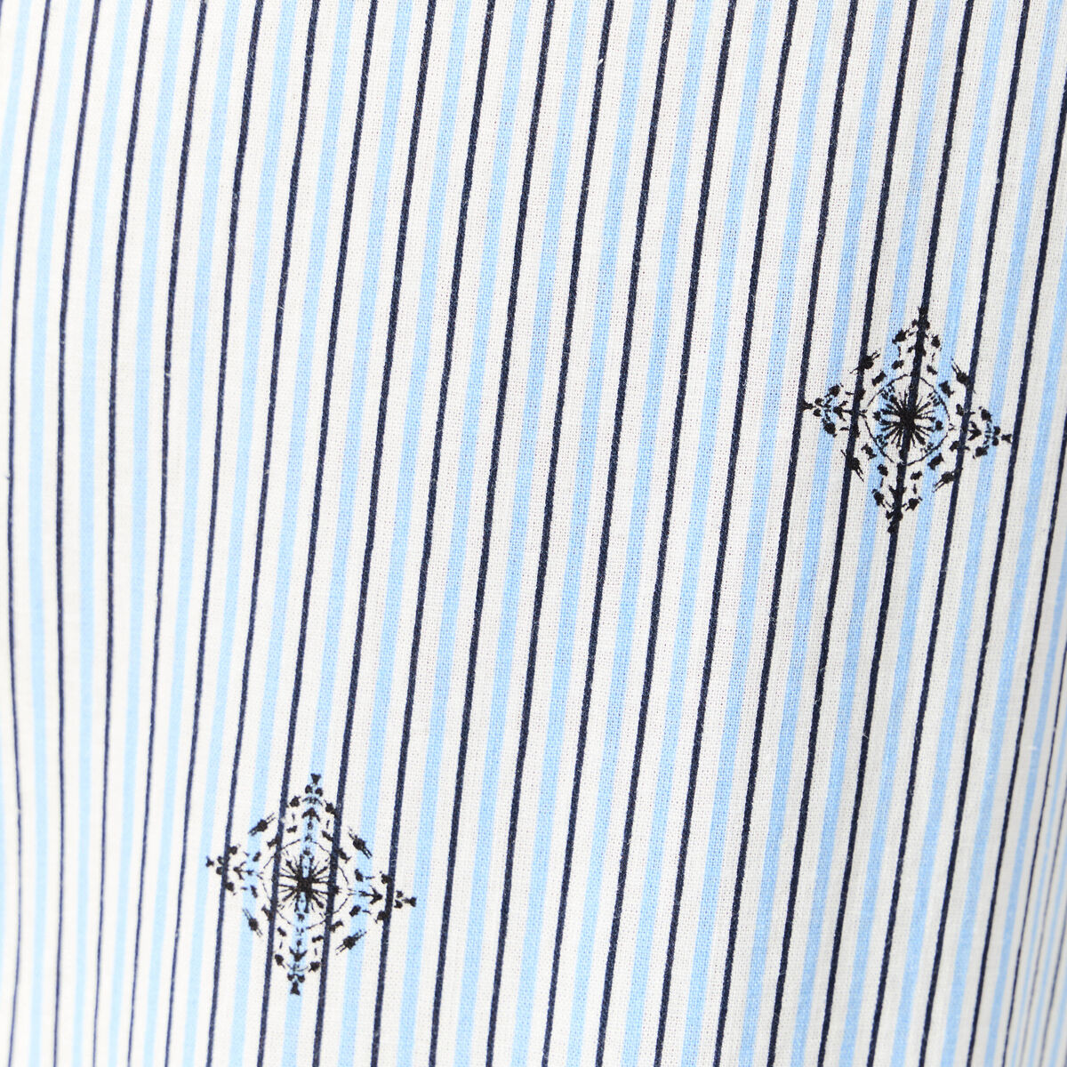 Pantalon droit 7/8ème bleu ciel femme