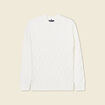 Pull manches longues blanc homme