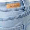 Jeans jegging denim bleach femme