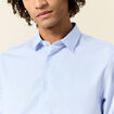 Chemise manches longues bleu ciel homme