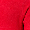 Pull manches courtes rouge femme