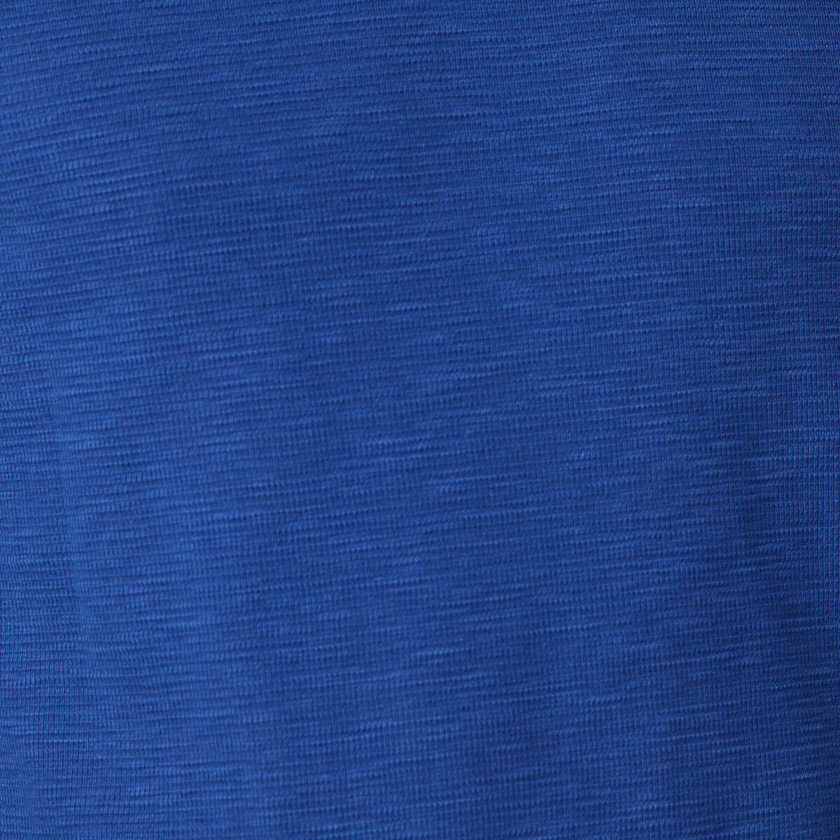 T-shirt manches longues bleu electrique homme