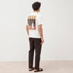 T-shirt en coton ecru homme