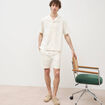 Bermuda ecru homme