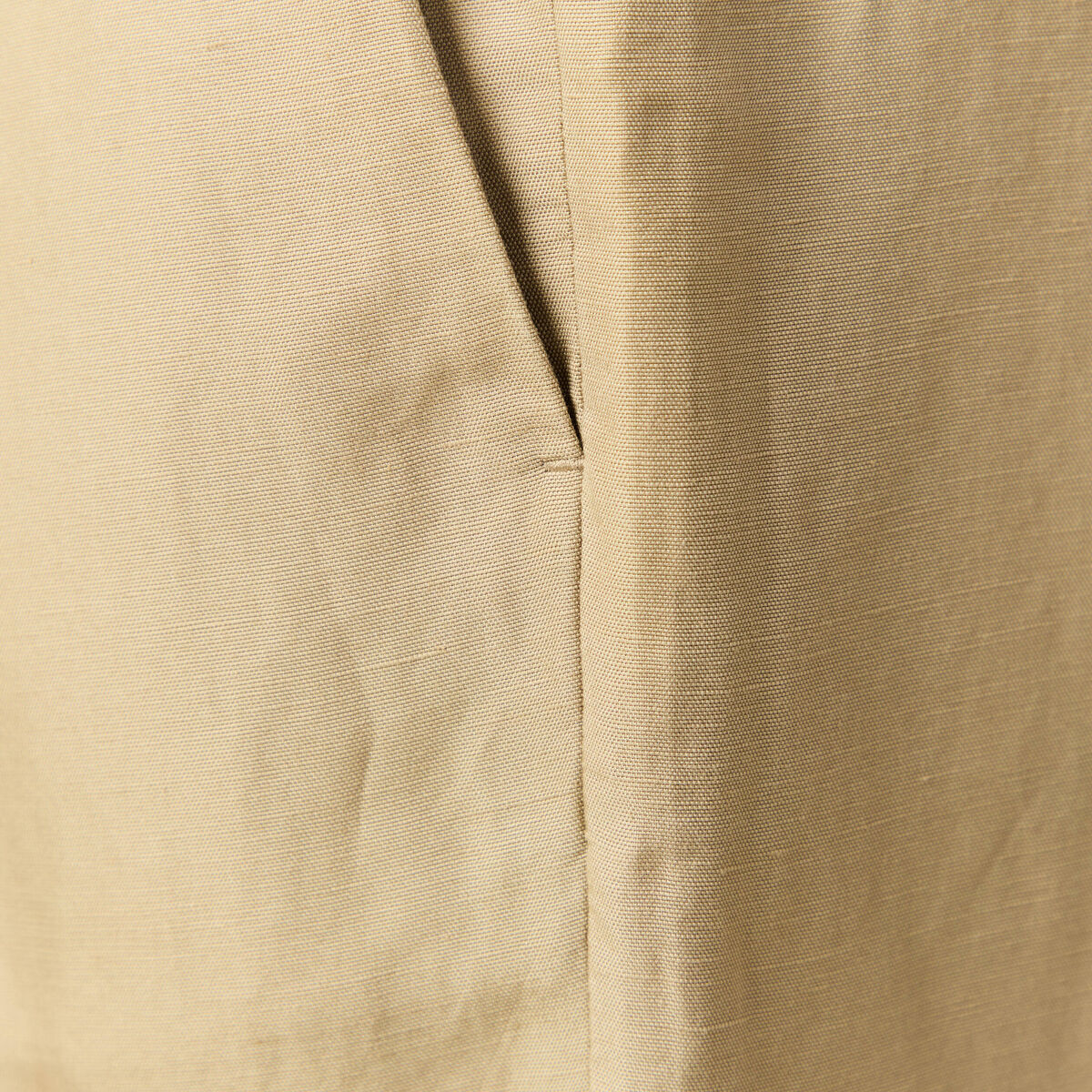 Pantalon droit longueur 32 vert olive homme