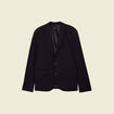 Veste blazer cintrée bleu marine homme