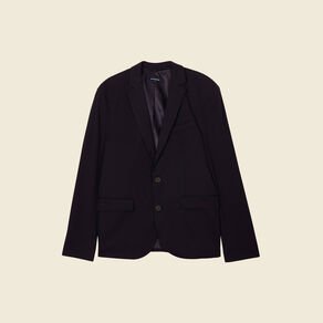 Veste blazer cintrée bleu marine homme