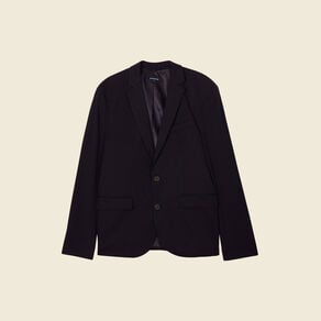 veste blazer cintree bleu marine homme Veste blazer cintrée bleu marine homme