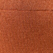 Jupe longue ajust&eacute;e en tricot orange fonc&eacute; femme