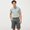 Short vert kaki homme