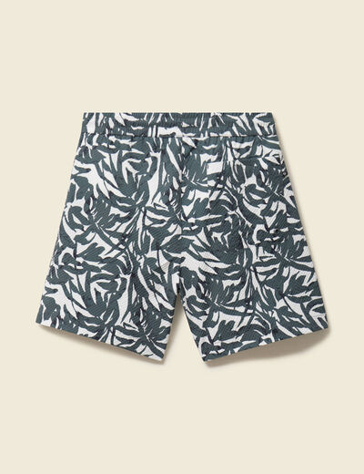 Maillot de bain doubl&eacute; vert kaki homme