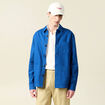 Surchemise oversize bleu roi homme