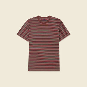 T-shirt manches courtes bordeaux homme