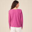 T-shirt manches longues violet clair femme