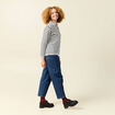 T-shirt manches longues ecru femme