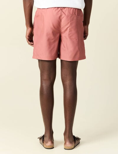 Short de bain vieux rose homme